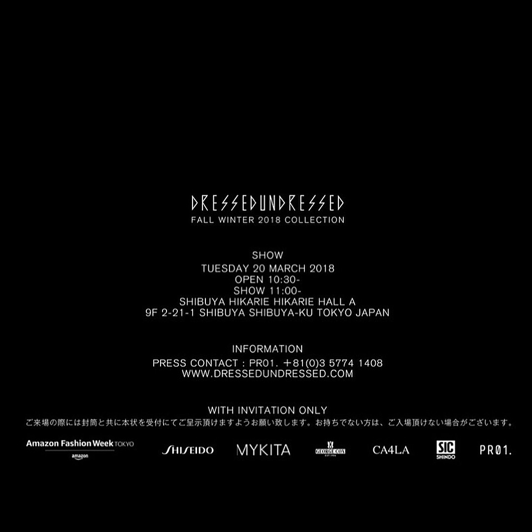 Amazon Fashion Week Tokyo 18FW