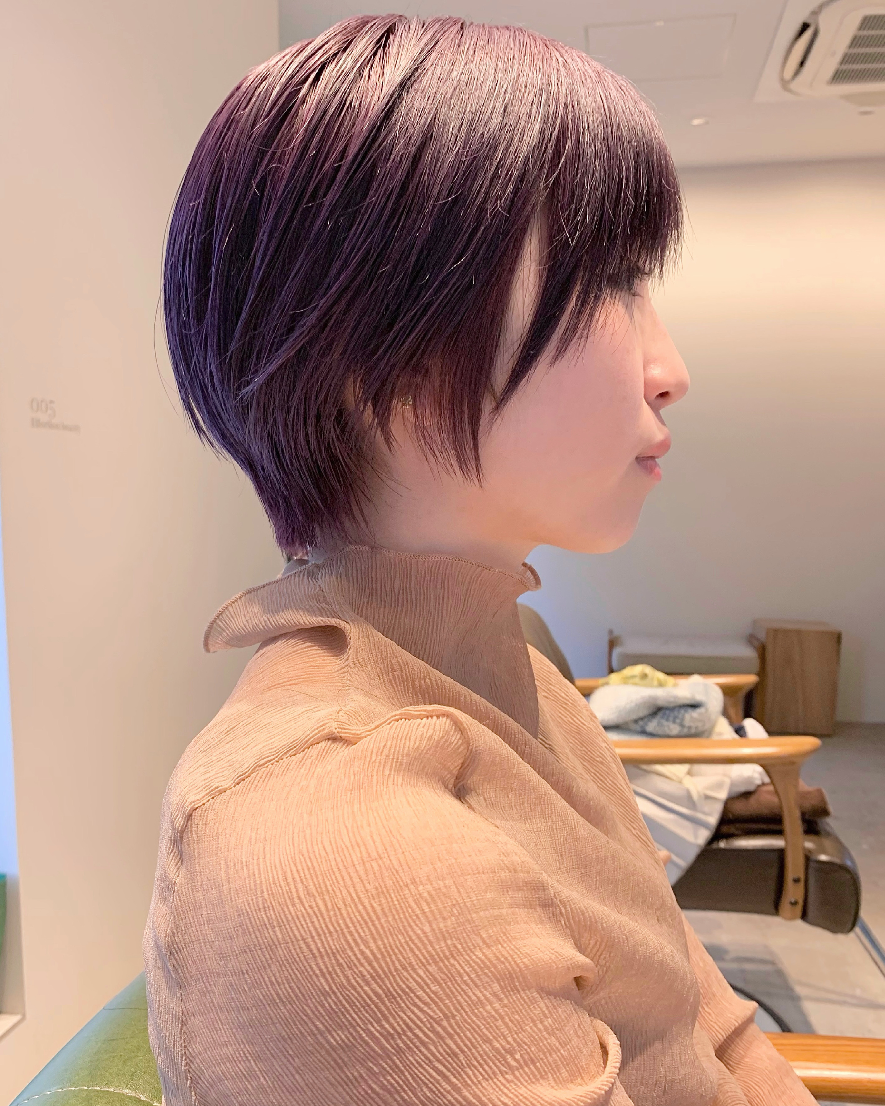春らしいショートヘア